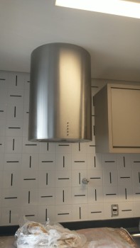 Coifa cilíndrica em Guaratinguetá