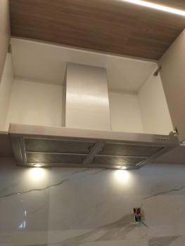 Coifa slim de embutir na Raposo Tavares