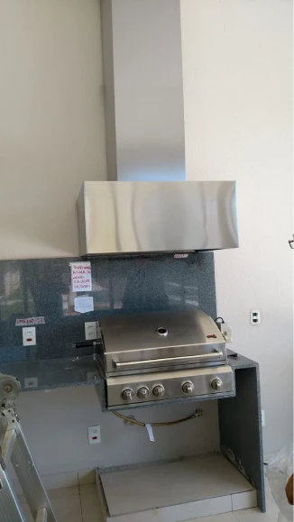 Modelos de coifas - Churrasqueira - 5