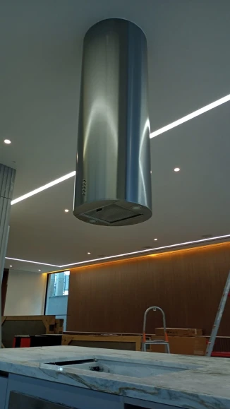 Coifa Cozinha Cilíndrica Lisa - 1